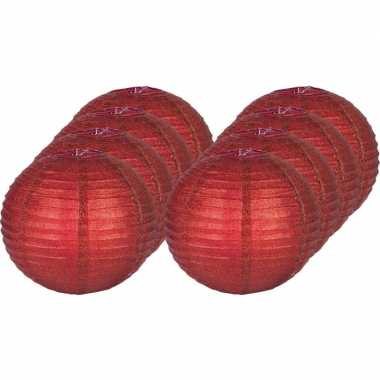 8 keer rode lampionnen glitters