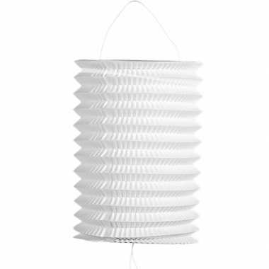 Witte trek lampion
