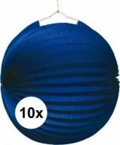 10 keer lampionnen blauw 0 2 meter