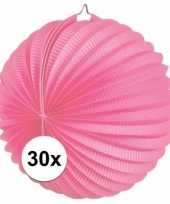 30 keer lampionnen roze 0 2 meter
