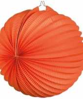 Oranje lampion rond