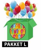 Zomer thema tafel versiering pakket l