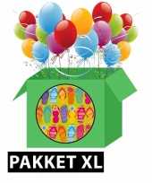 Zomer thema tafel versiering pakket xl